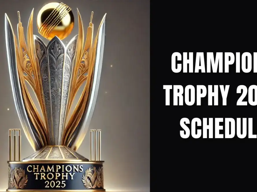 ICC Champions Trophy 2025 schedule