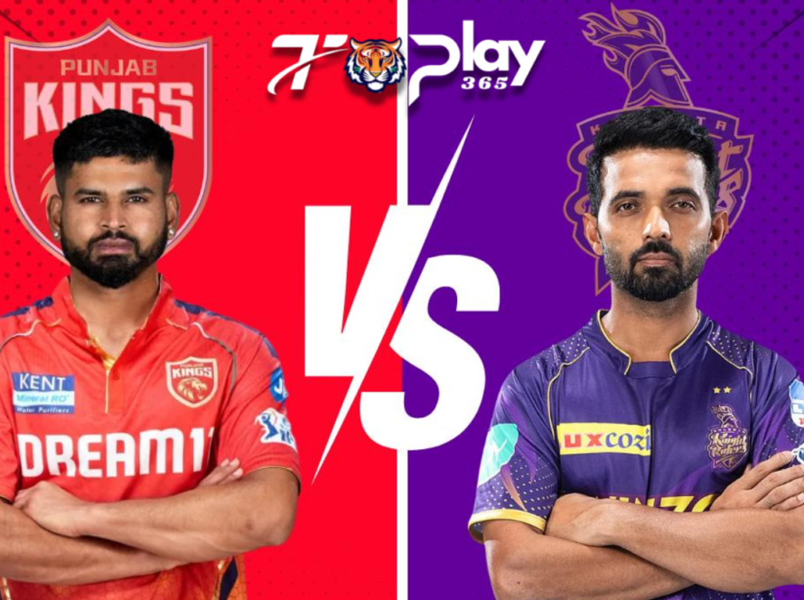 Punjab Kings vs Kolkata Knight Riders match preview for April 26, 2025, featuring key players from both teams, highlighted by Tiger Betting App for live match updates and betting tips.