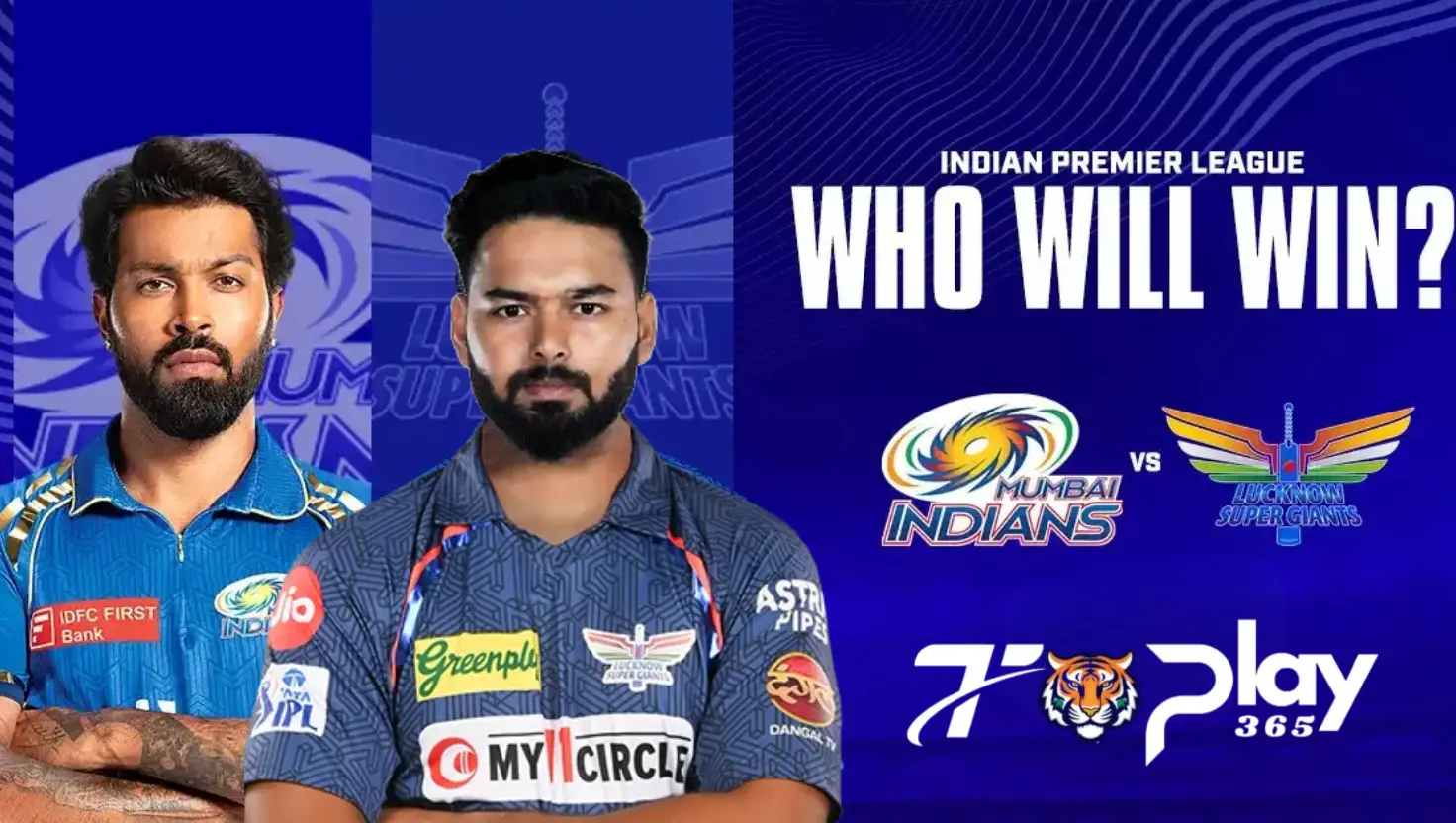 Best Online Cricket ID – LSG vs MI IPL 2025 Match Preview & Predictions. Get expert insights, key player analysis, and betting tips for Mumbai Indians vs Lucknow Super Giants. Visit TigerPlay365 for the latest updates!