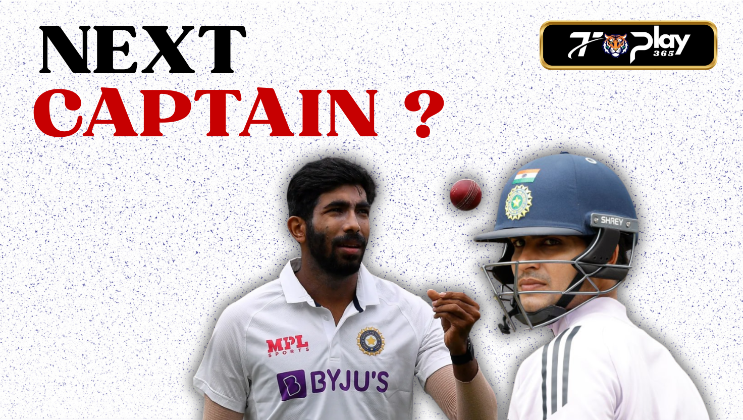 online cricket id: Shubman Gill and Jasprit Bumrah, top contenders for India’s next Test captain.